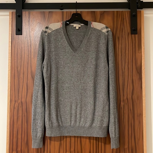 Burberry Other - Authentic Burberry Classic Check 50/50 Cashmere/Cotton Sweater